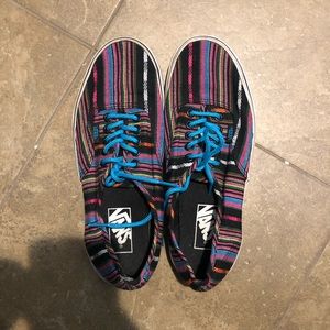 RARE Multicolored Striped Vans